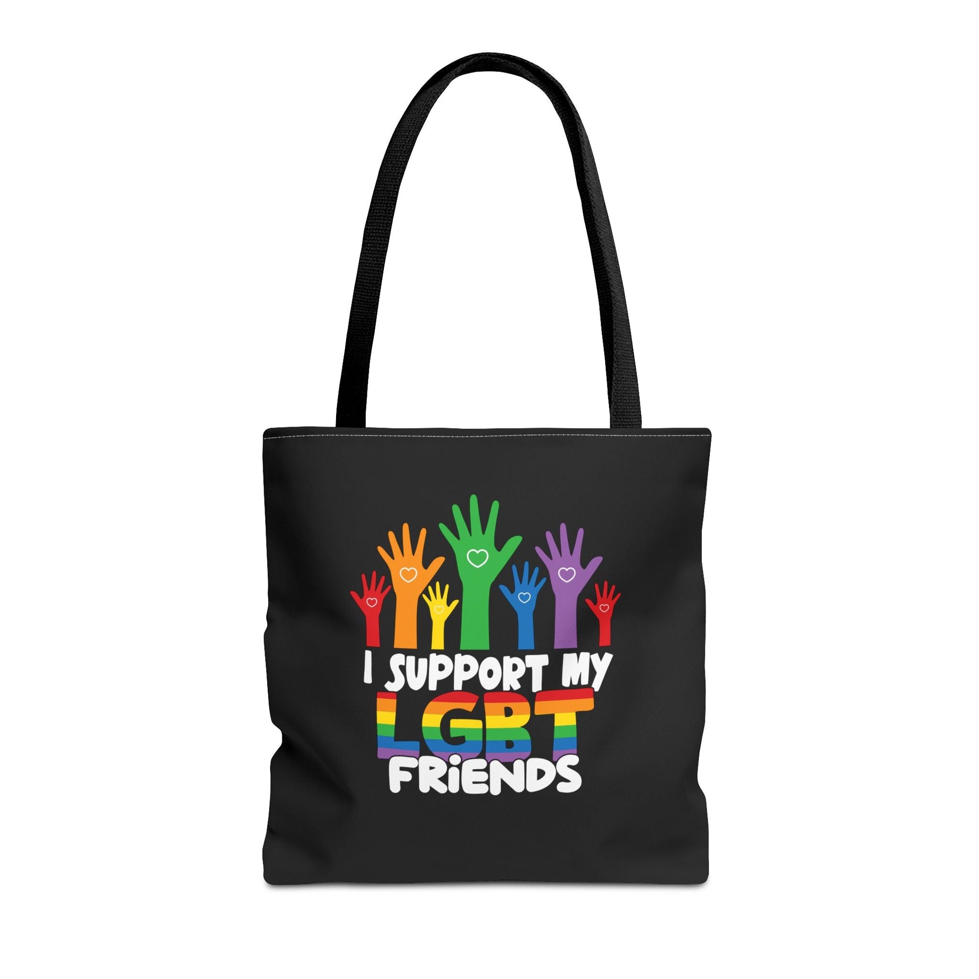 Support My LGBT Friends Tote Bag - Bags - The Lucky Wombat