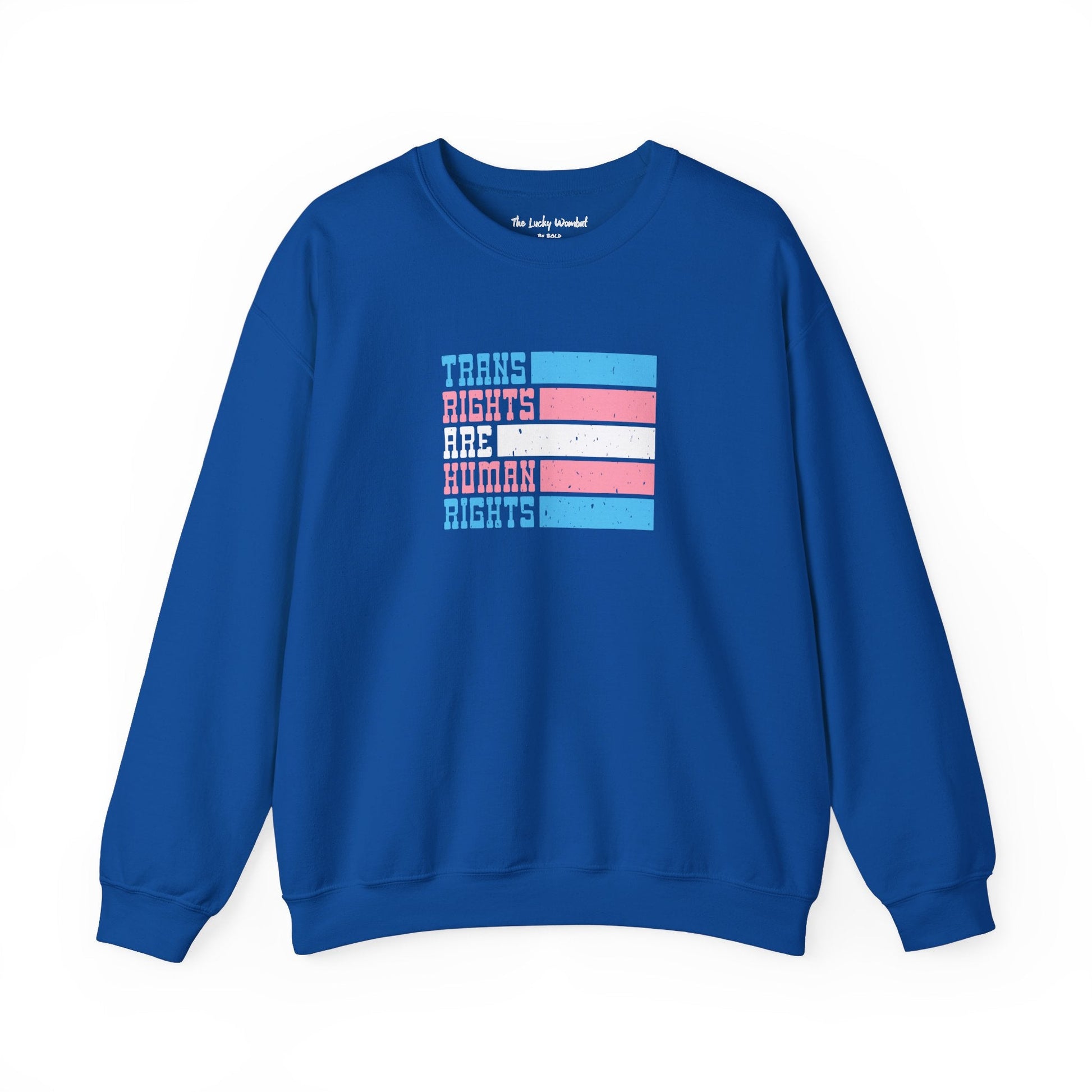 Trans Rights - Sweatshirt - Sweatshirt - The Lucky Wombat