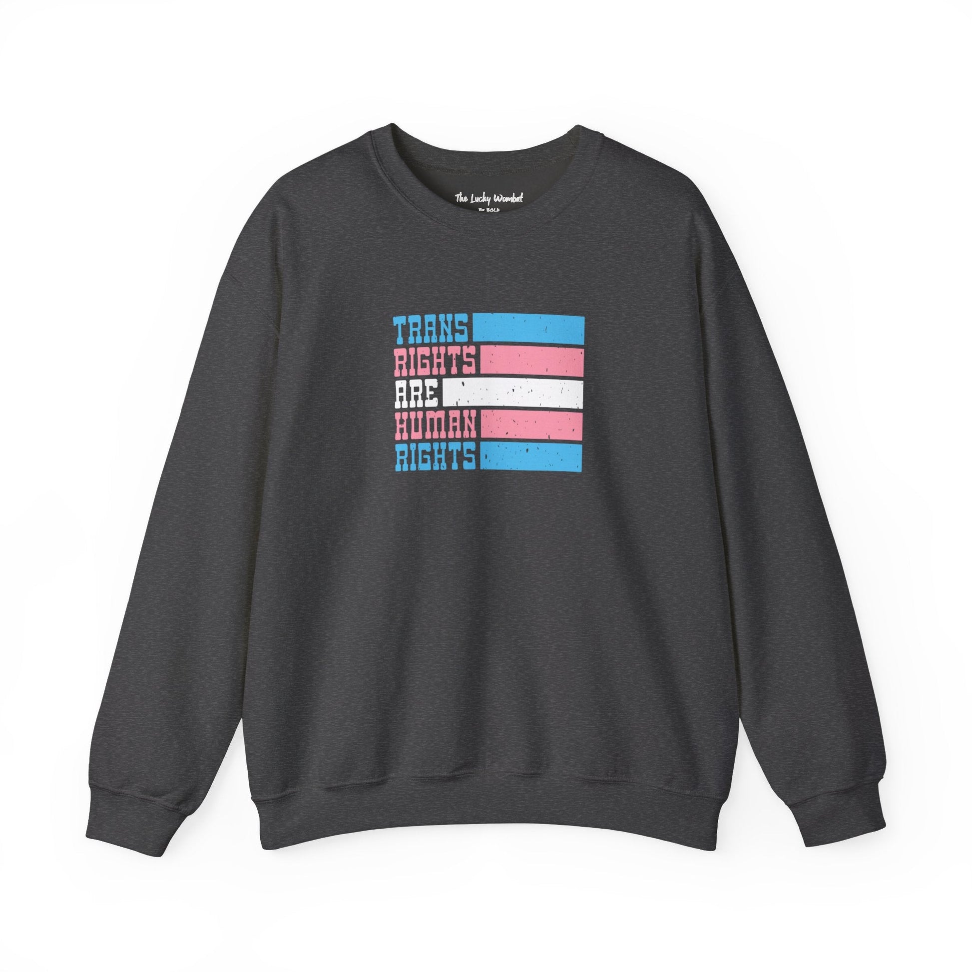 Trans Rights - Sweatshirt - Sweatshirt - The Lucky Wombat