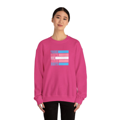 Trans Rights - Sweatshirt - Sweatshirt - The Lucky Wombat