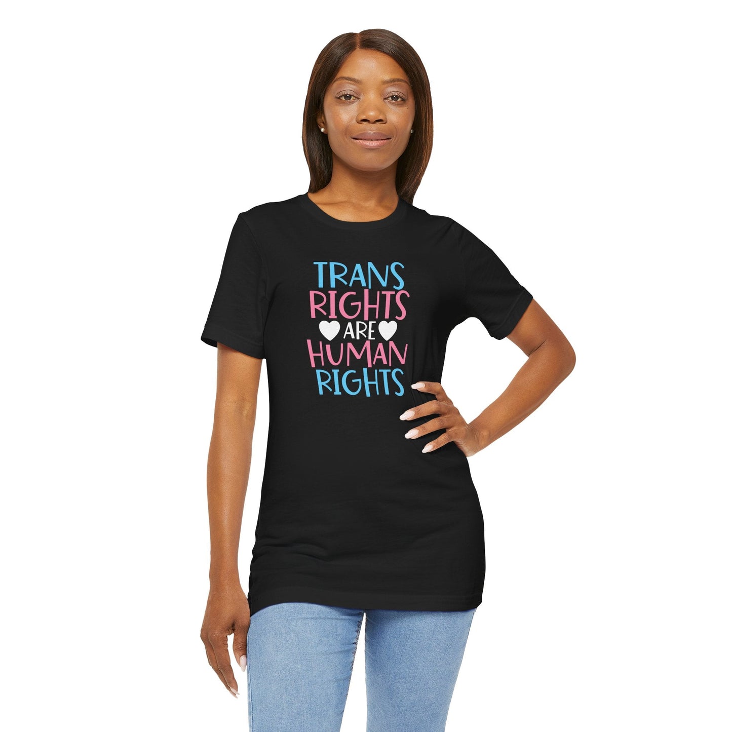 Trans Rights Unisex Tee - T-Shirt - The Lucky Wombat