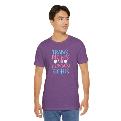 Trans Rights Unisex Tee - T-Shirt - The Lucky Wombat