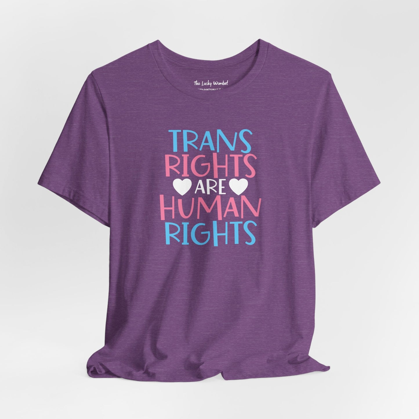 Trans Rights Unisex Tee - T-Shirt - The Lucky Wombat