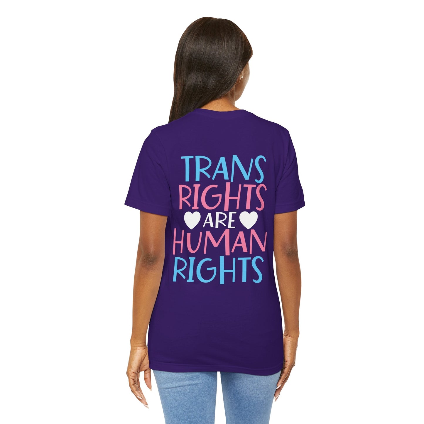 Trans Rights Unisex Tee - T-Shirt - The Lucky Wombat