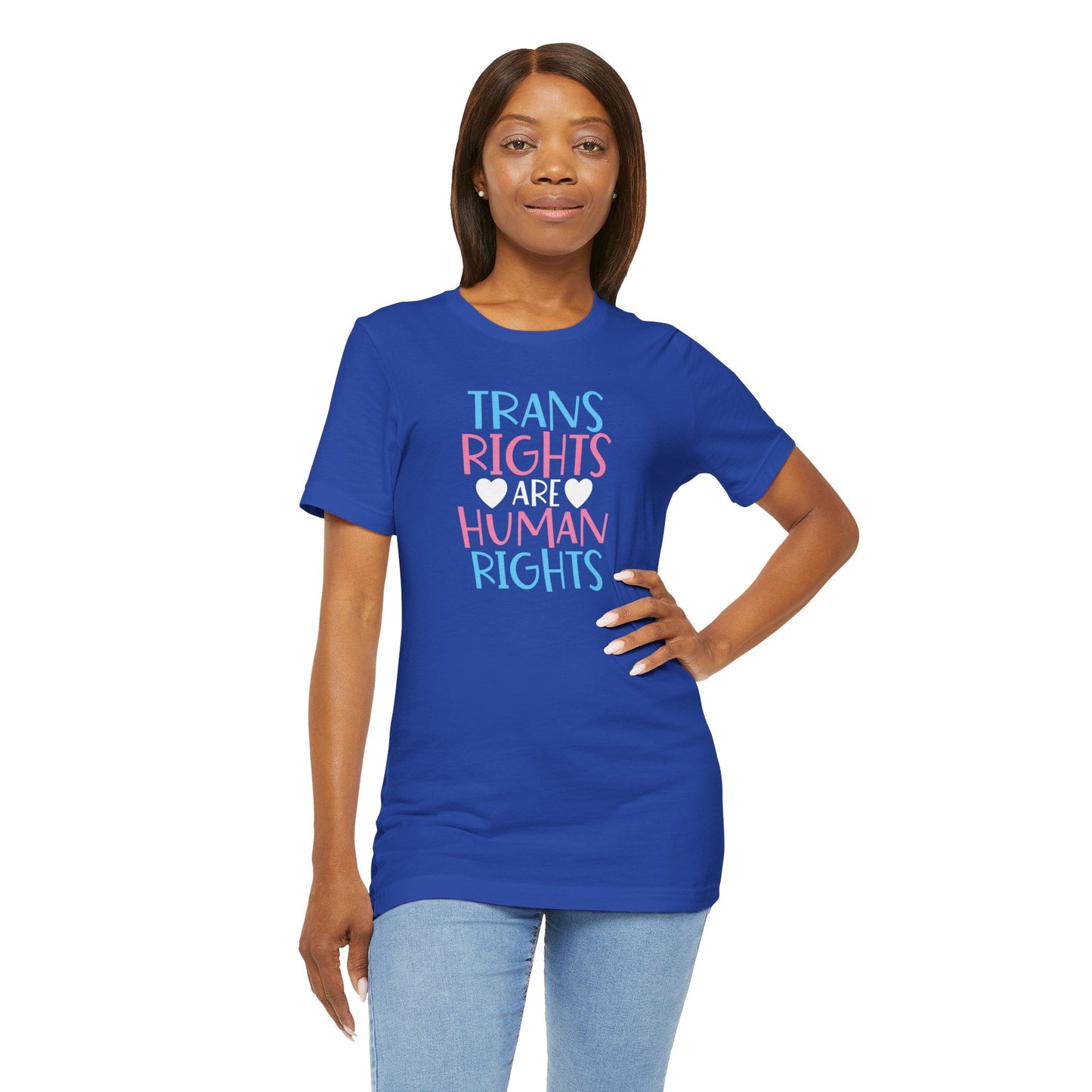 Trans Rights Unisex Tee - T-Shirt - The Lucky Wombat