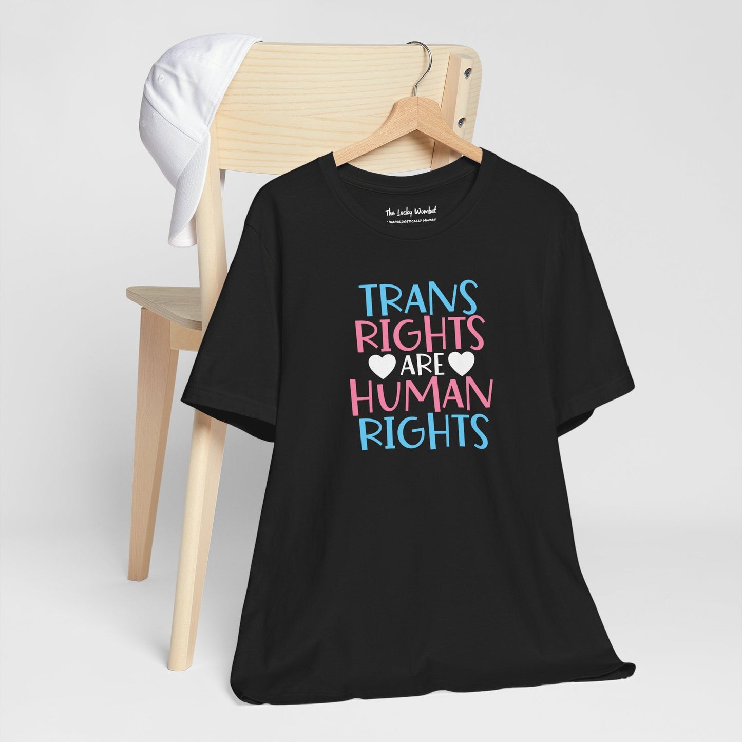 Trans Rights Unisex Tee - T-Shirt - The Lucky Wombat