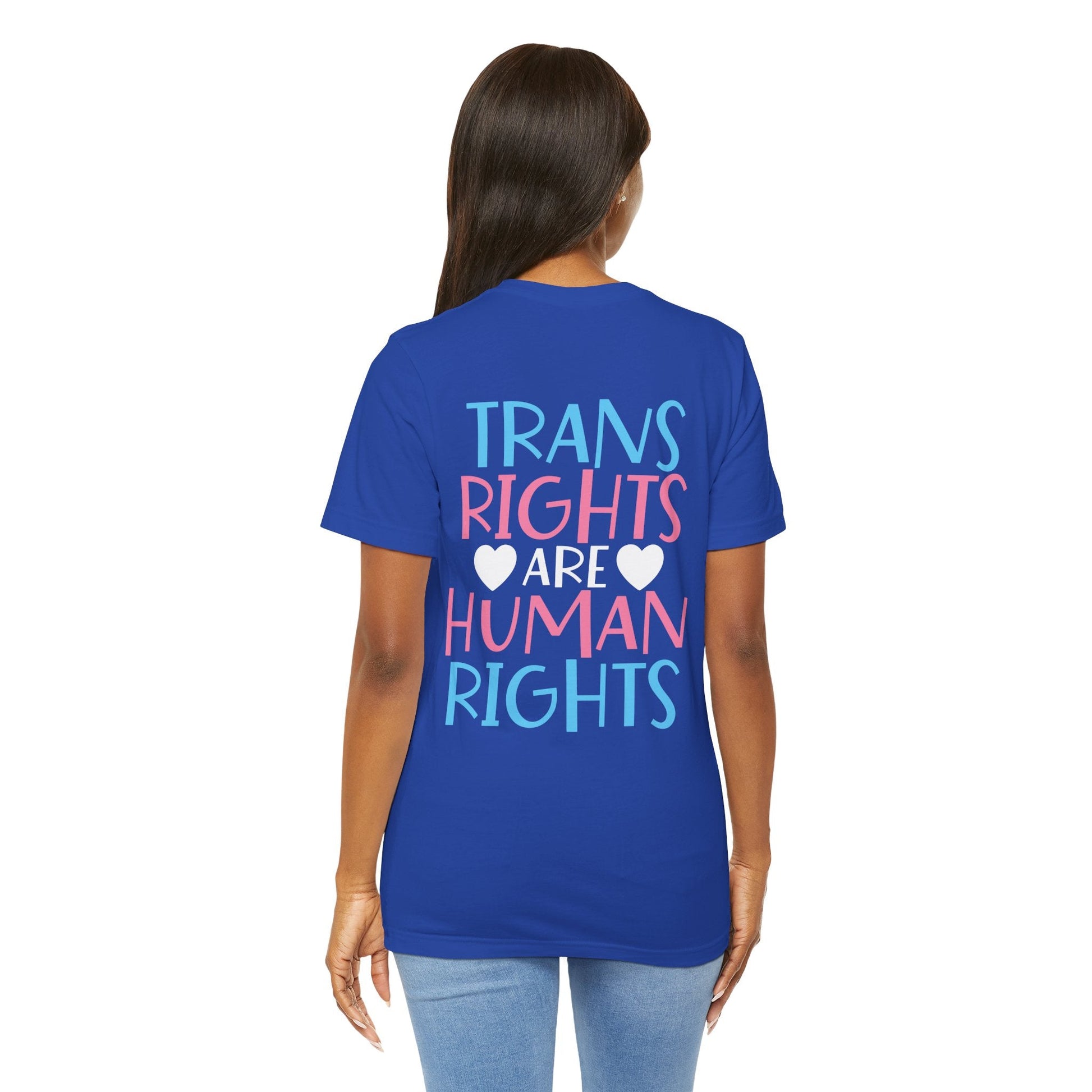 Trans Rights Unisex Tee - T-Shirt - The Lucky Wombat