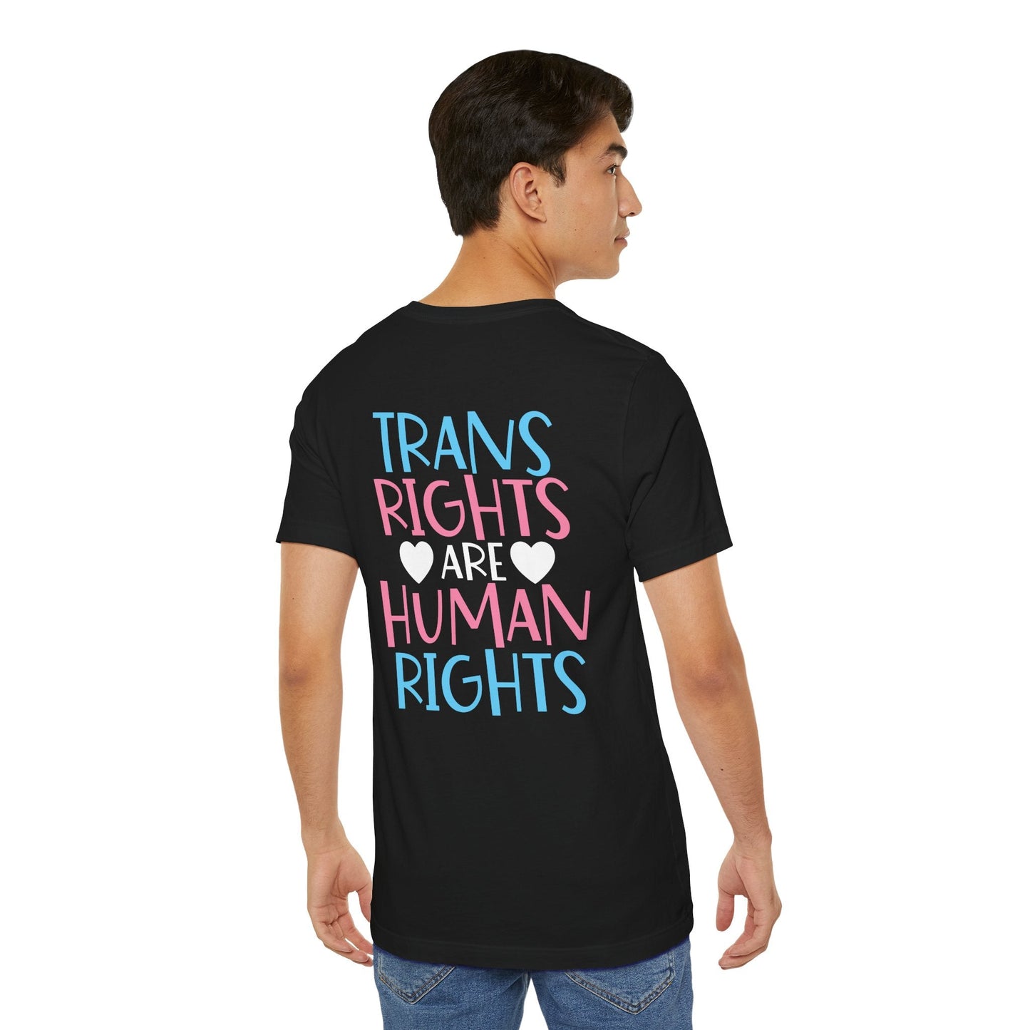 Trans Rights Unisex Tee - T-Shirt - The Lucky Wombat