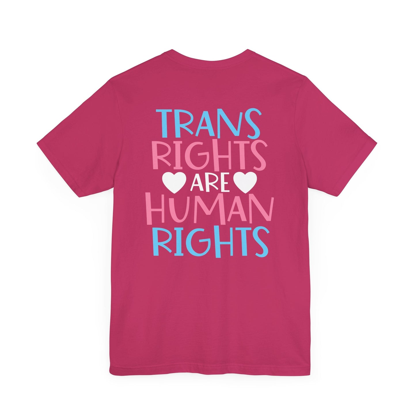 Trans Rights Unisex Tee - T-Shirt - The Lucky Wombat