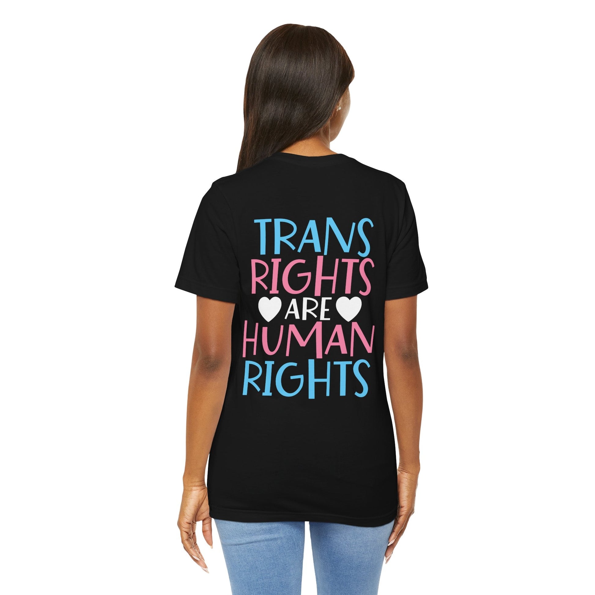 Trans Rights Unisex Tee - T-Shirt - The Lucky Wombat