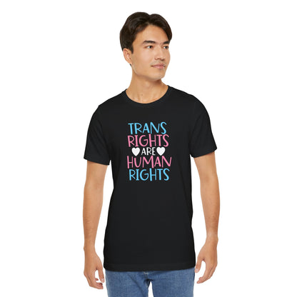 Trans Rights Unisex Tee - T-Shirt - The Lucky Wombat