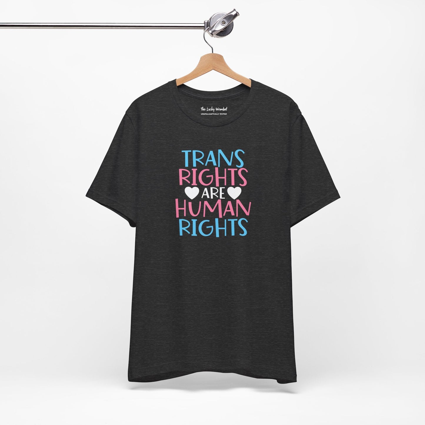 Trans Rights Unisex Tee - T-Shirt - The Lucky Wombat