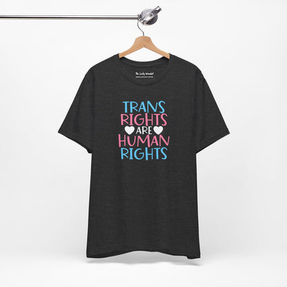 Trans Rights Unisex Tee - T-Shirt - The Lucky Wombat