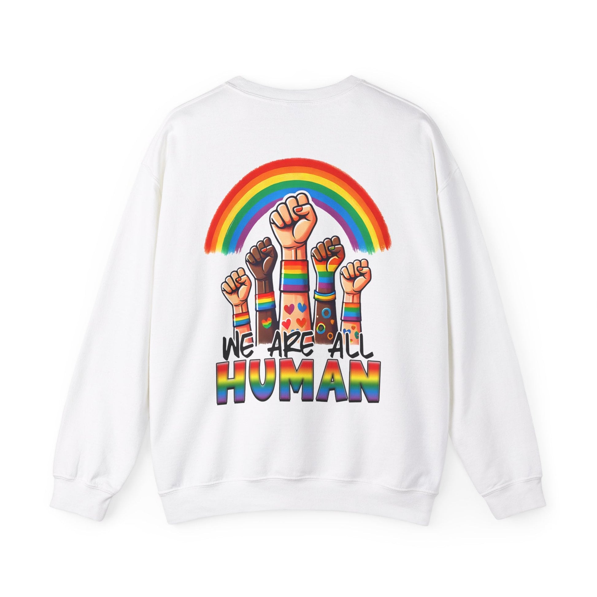 We are all humans Sweatshirt - Sweatshirt - The Lucky Wombat