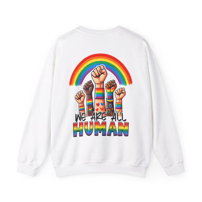 We are all humans Sweatshirt - Sweatshirt - The Lucky Wombat