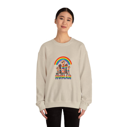 We are all humans Sweatshirt - Sweatshirt - The Lucky Wombat