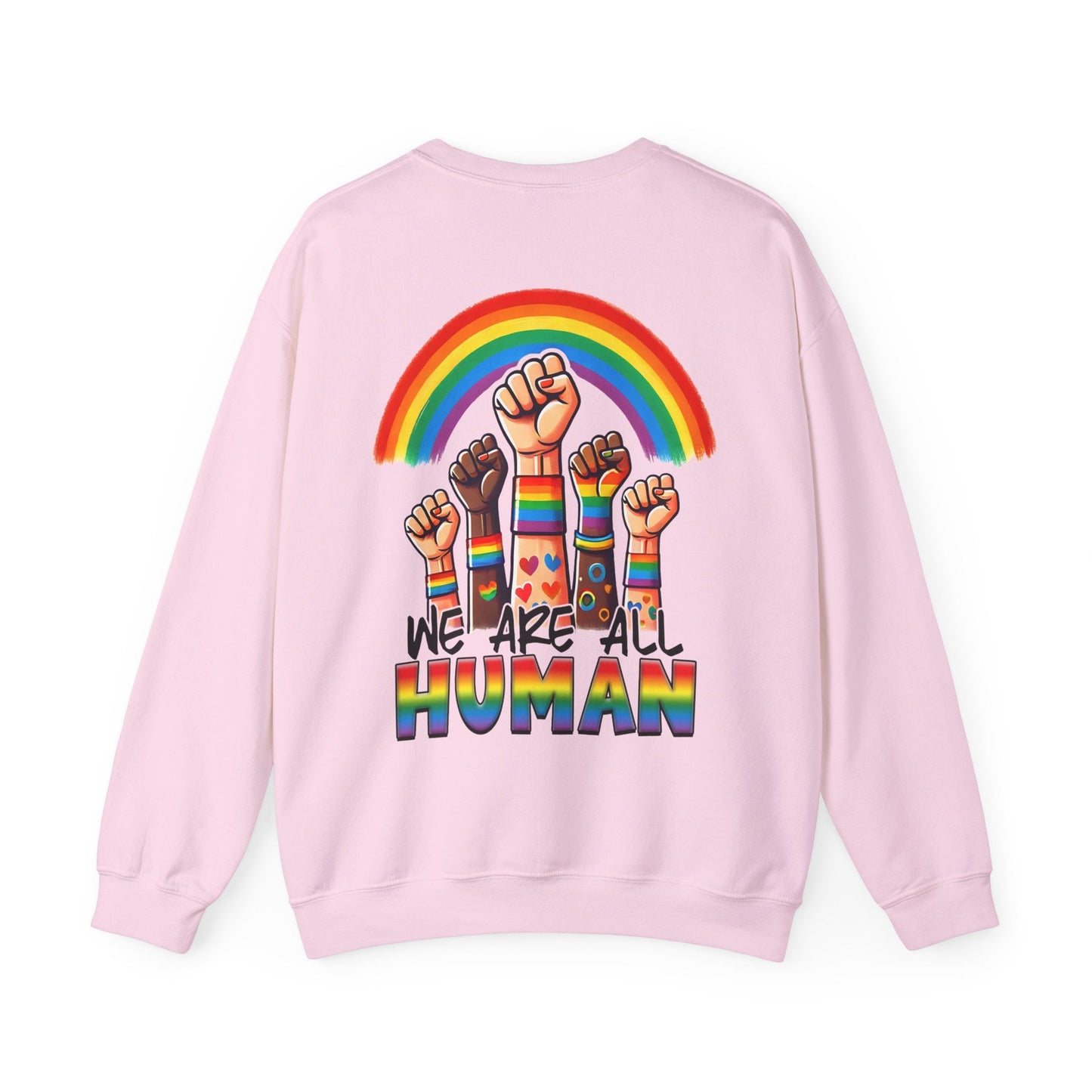 We are all humans Sweatshirt - Sweatshirt - The Lucky Wombat